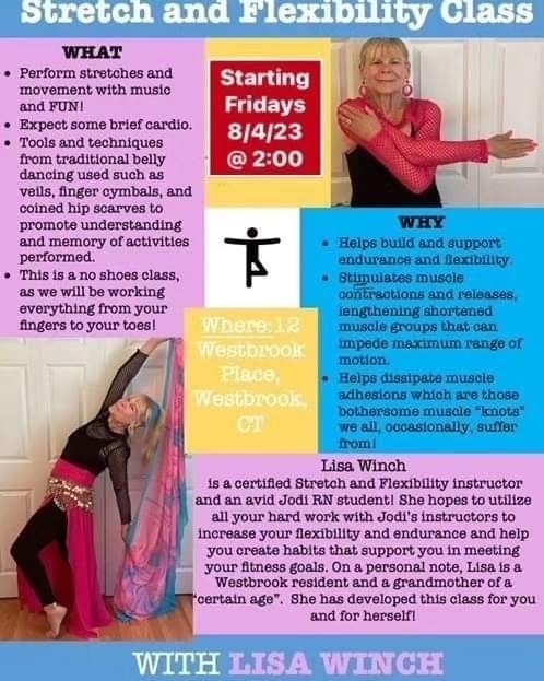 Lisa Winch Stretch and Flexibility, JodiRN.com